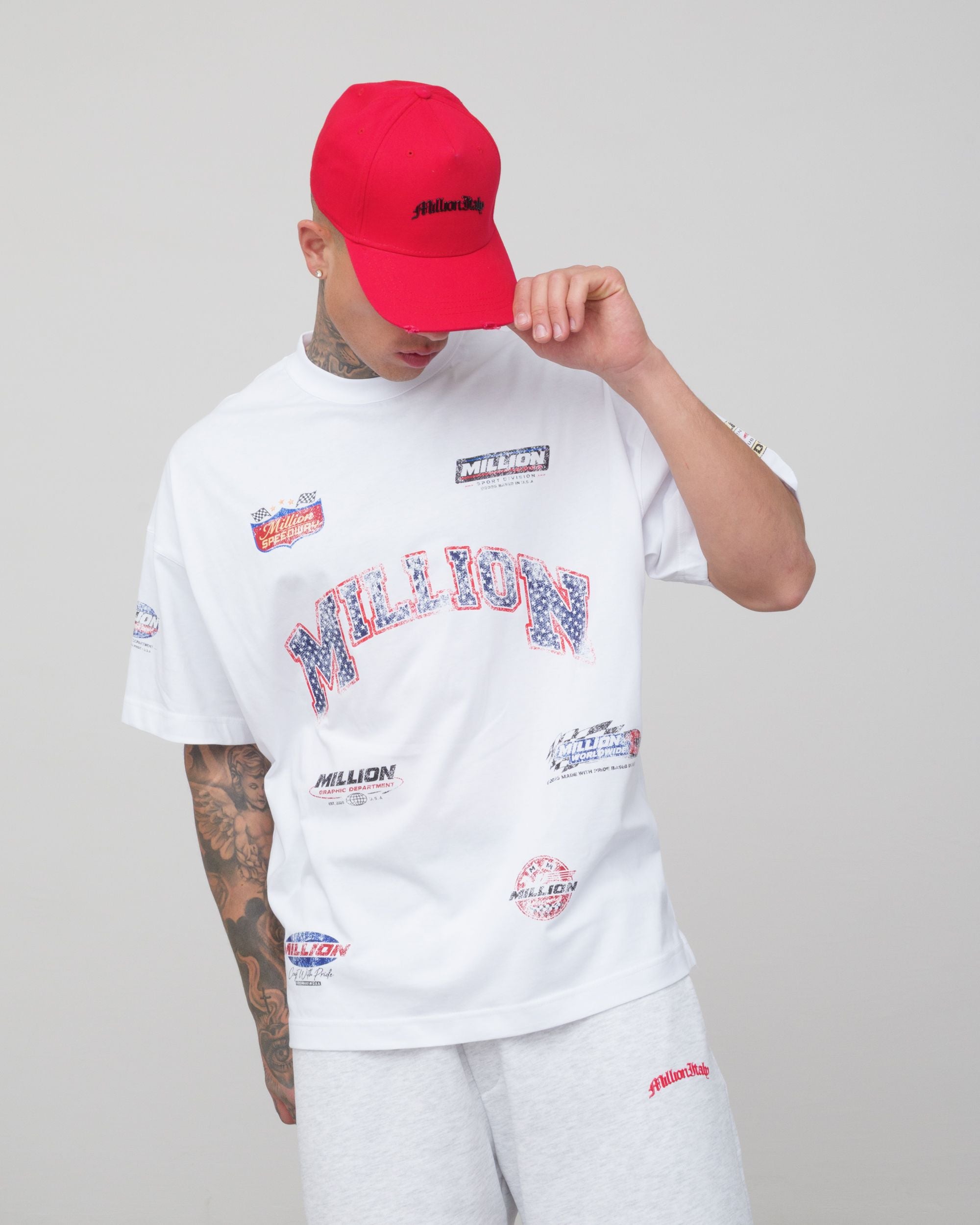 Camiseta Racing Blanca
