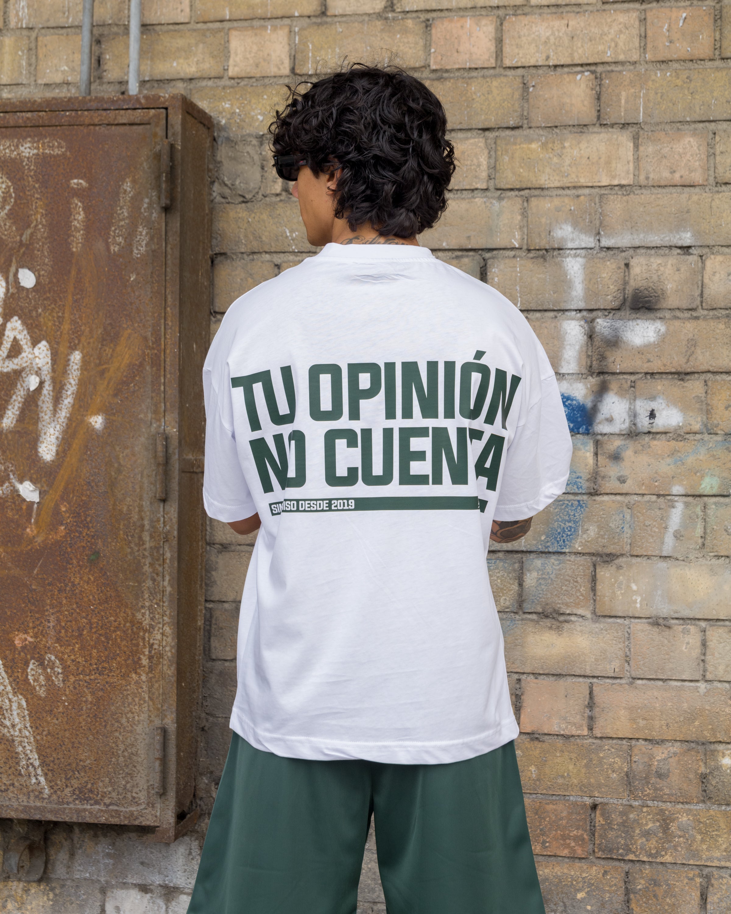 Camiseta No Cuenta Blanca