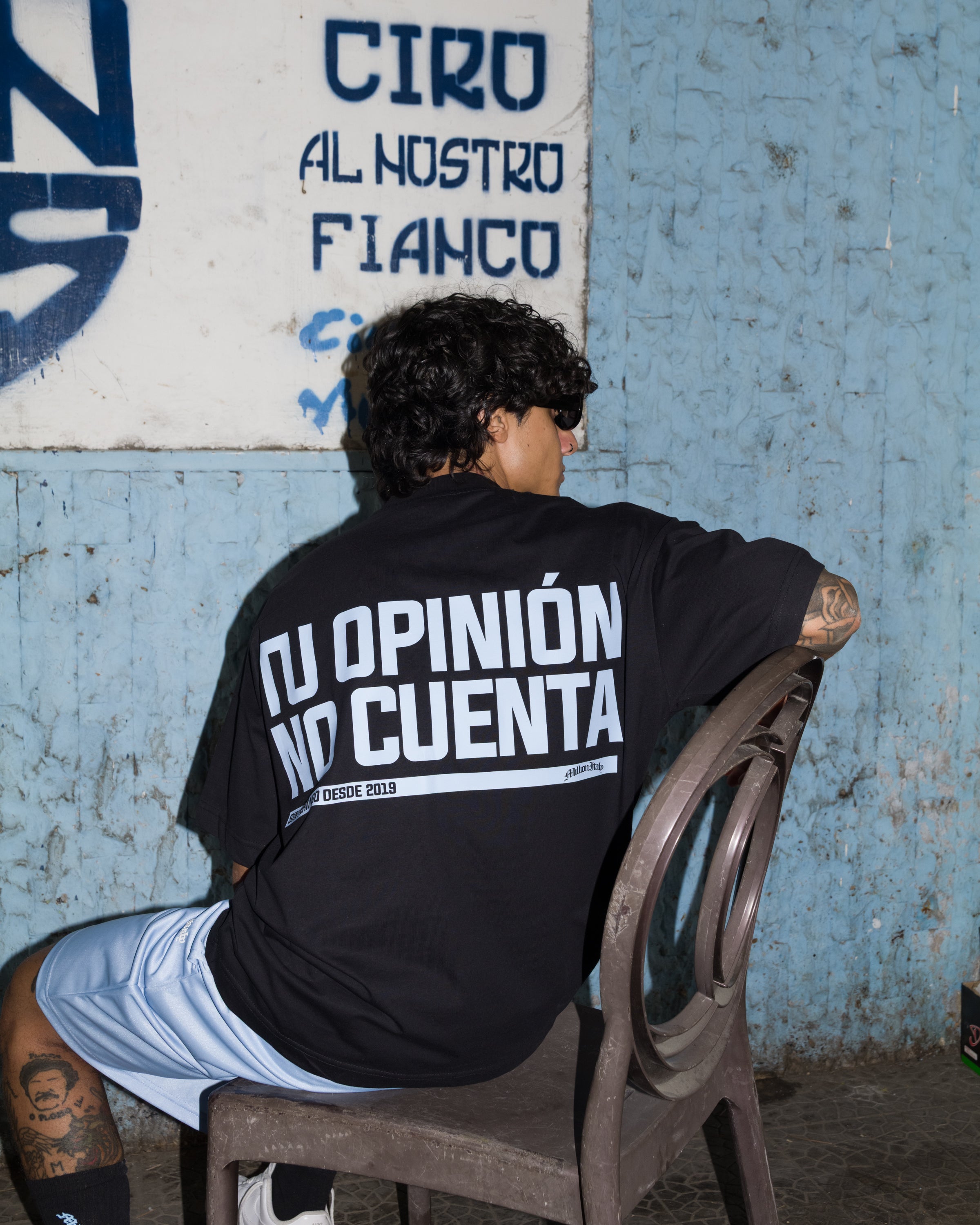 Camiseta No Cuenta Negra