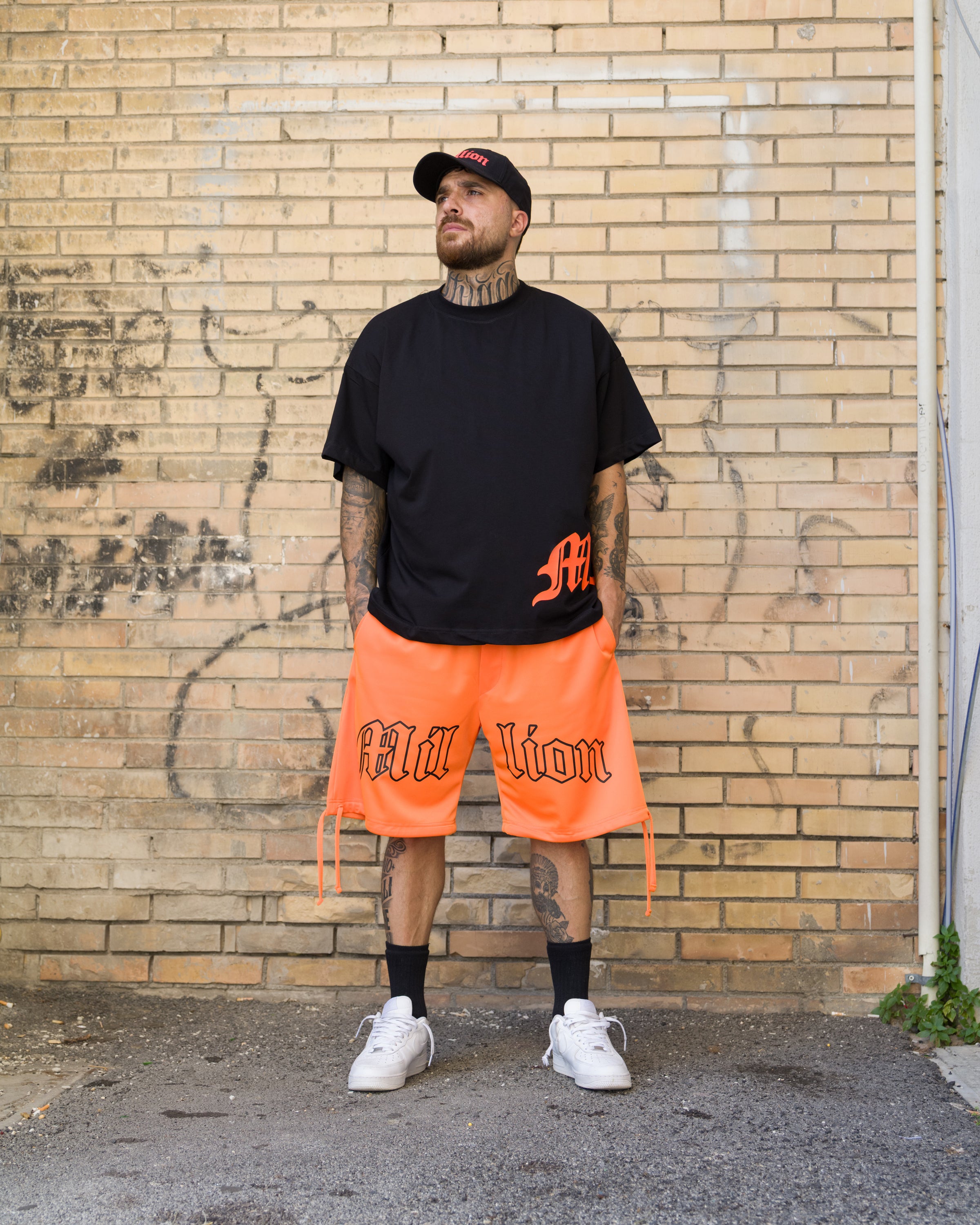 Camiseta Gótico Naranja
