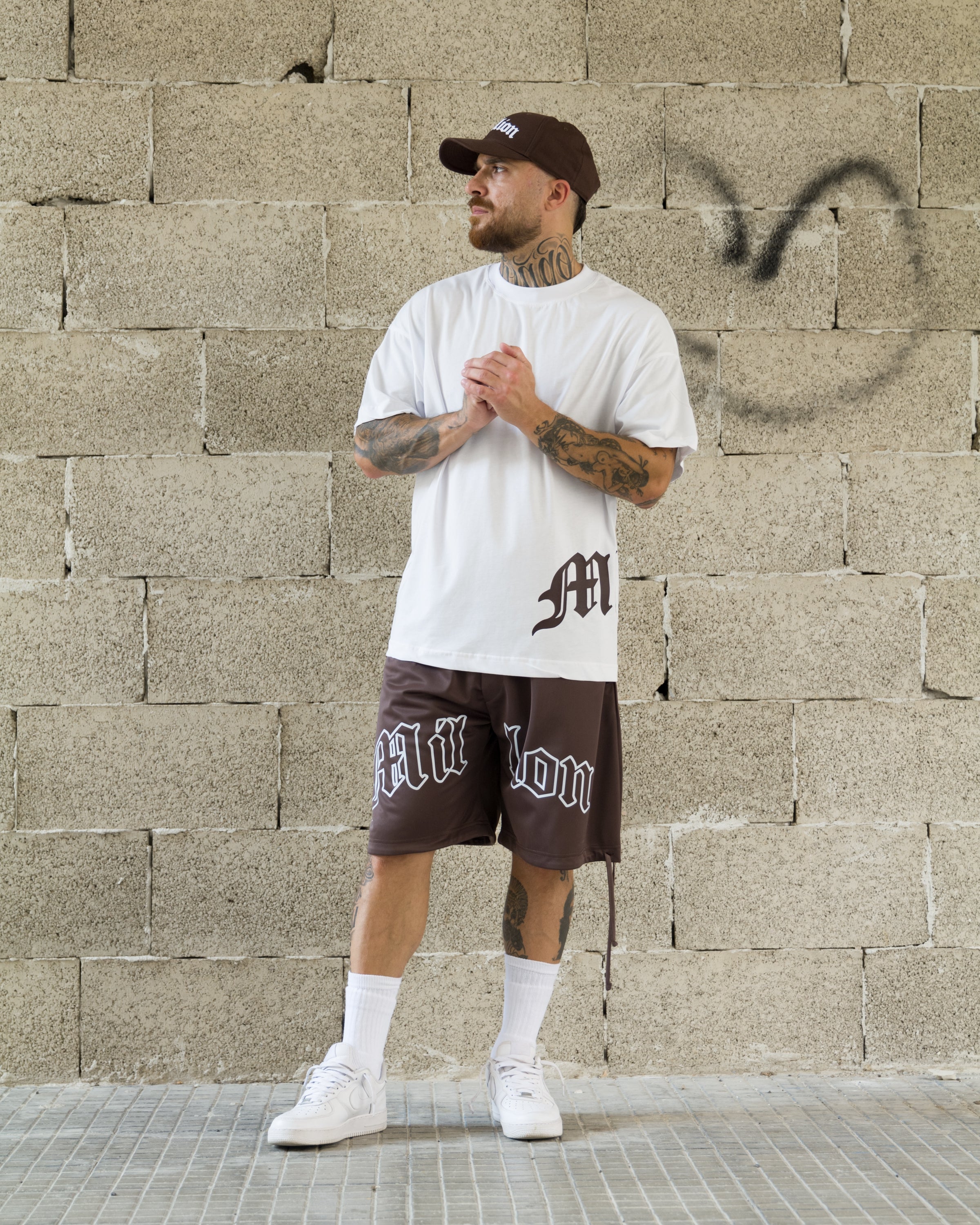 Pantalones cortos Gótico Marrón