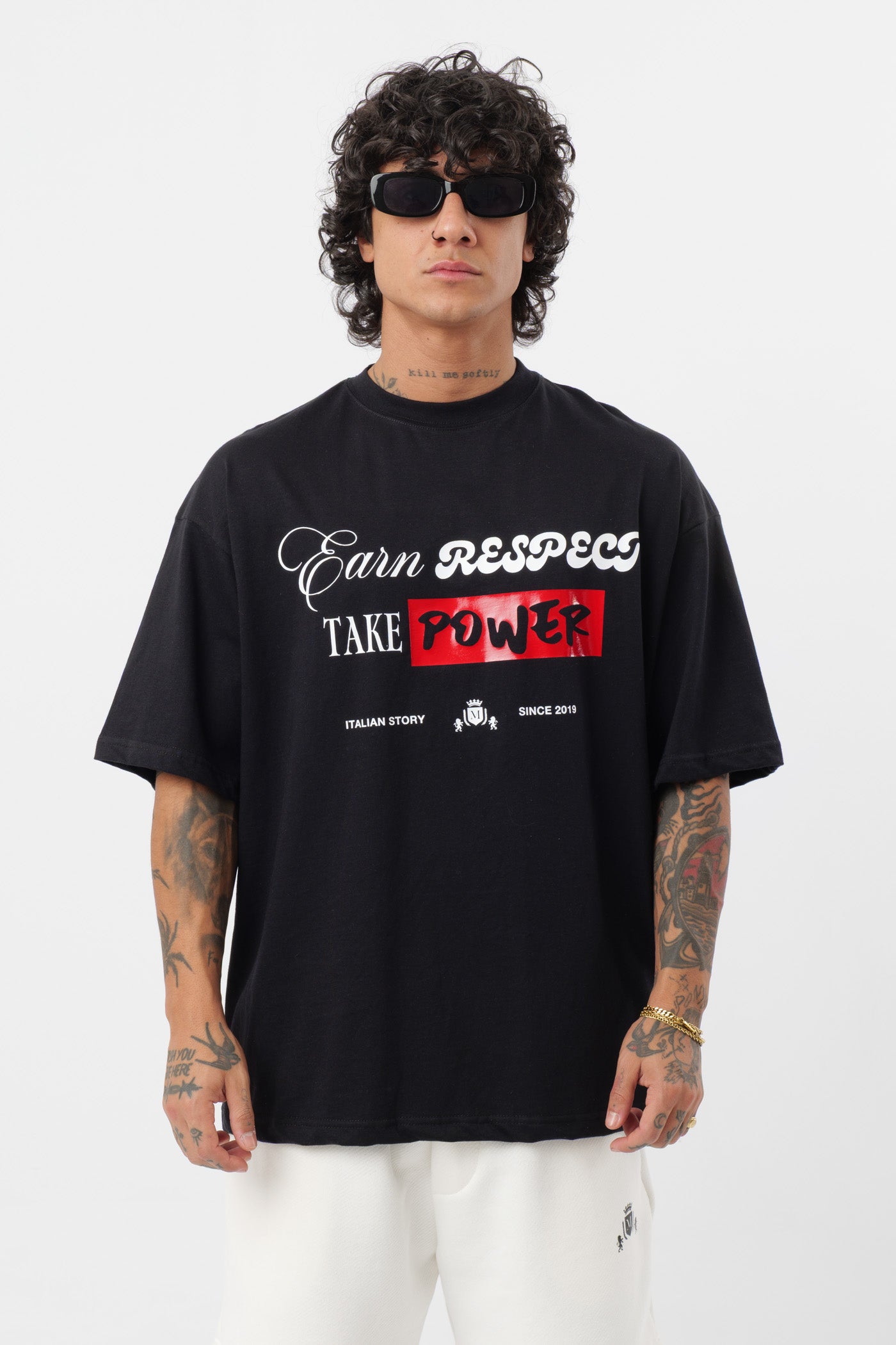 Camiseta Respect Negra