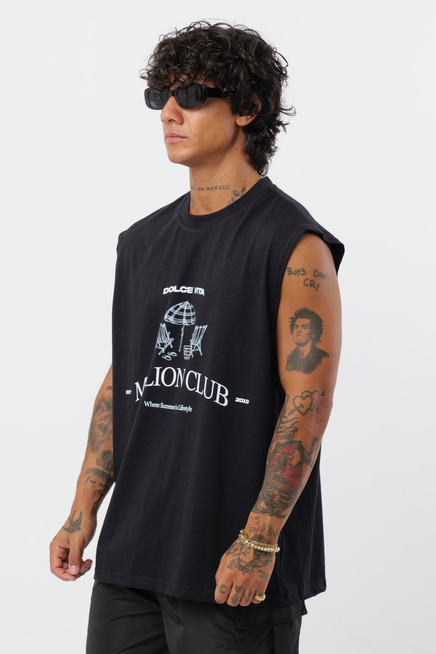 Camiseta de tirantes Dolce Vita Negra