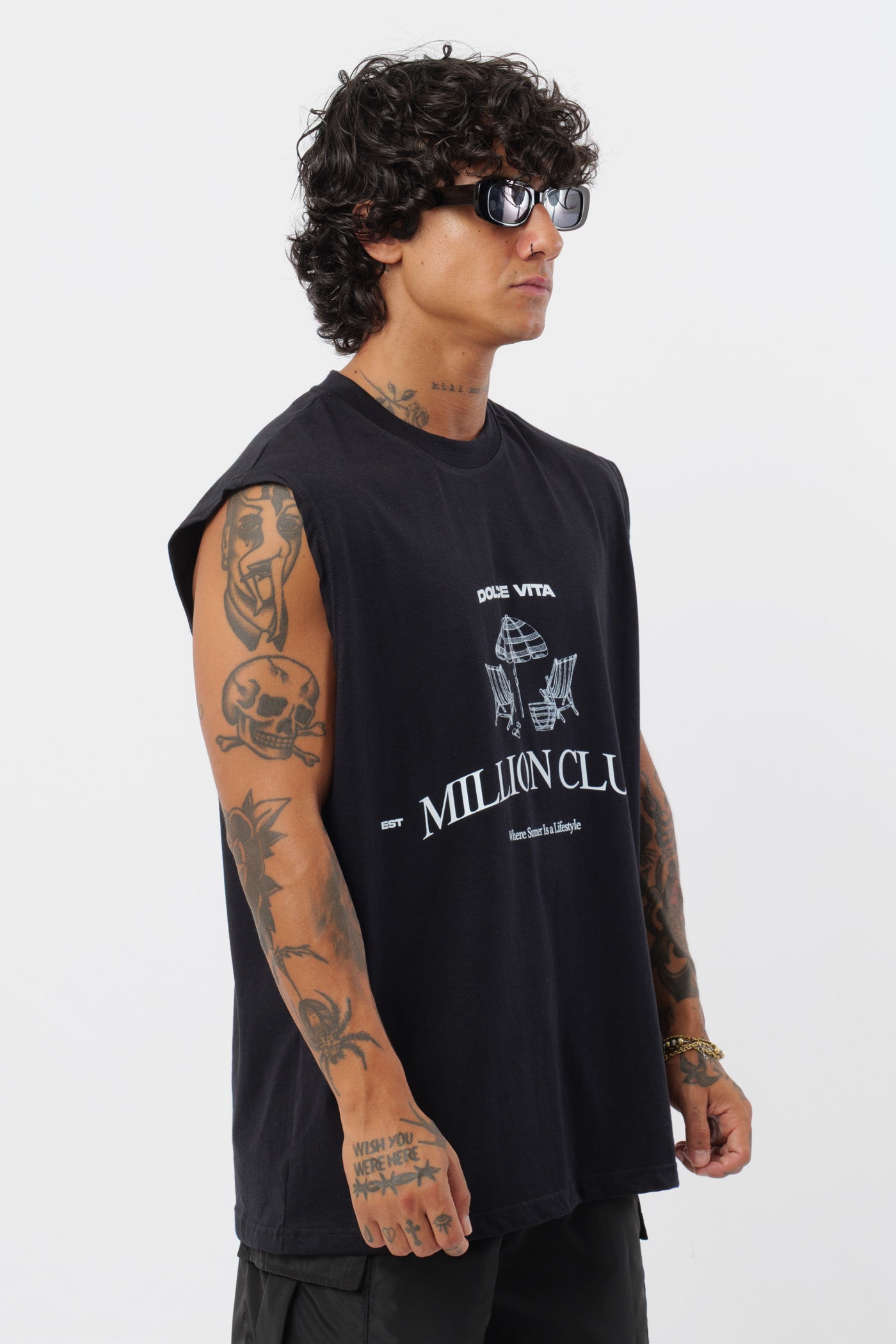 Camiseta de tirantes Dolce Vita Negra
