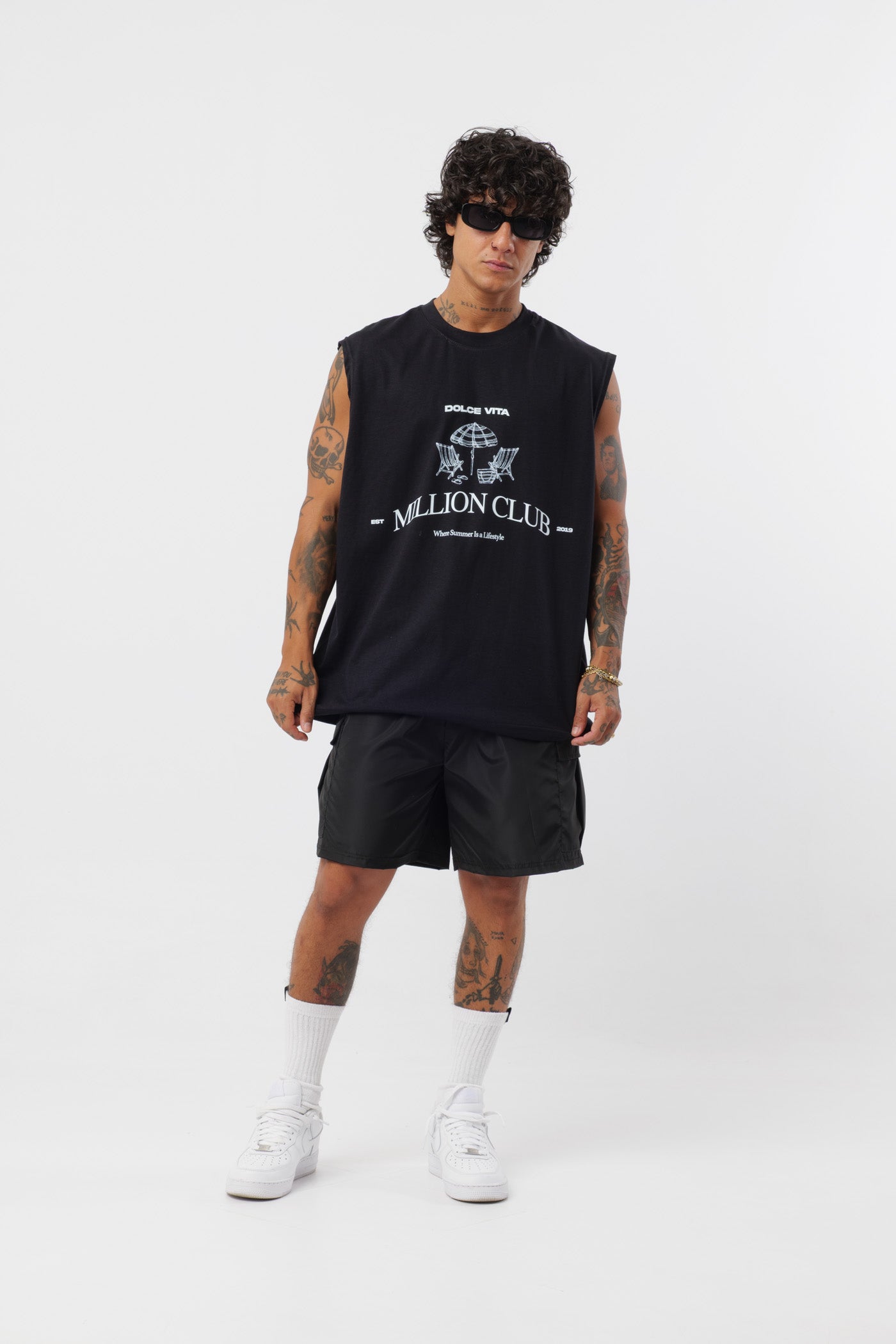 Camiseta de tirantes Dolce Vita Negra