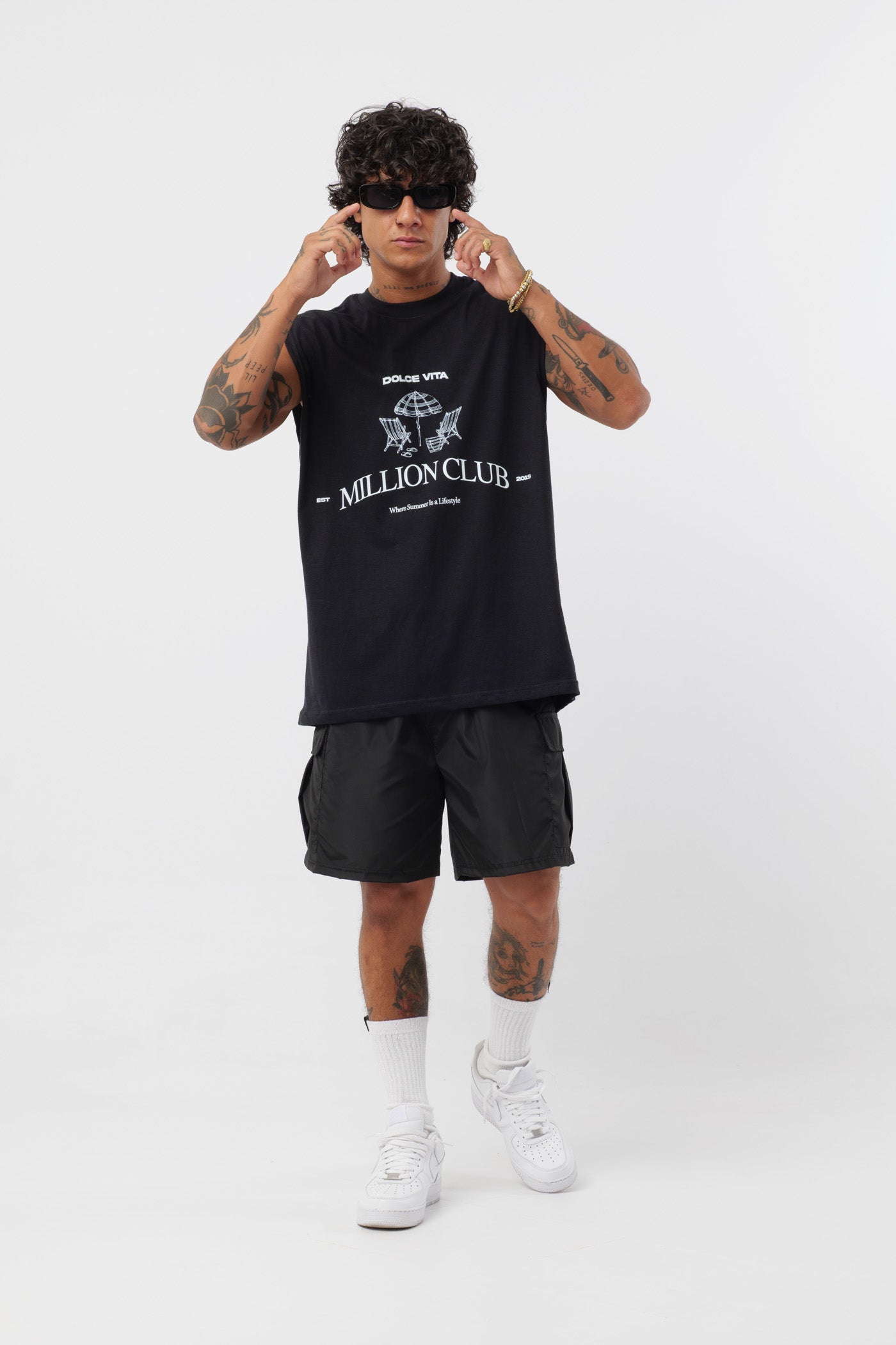 Camiseta de tirantes Dolce Vita Negra