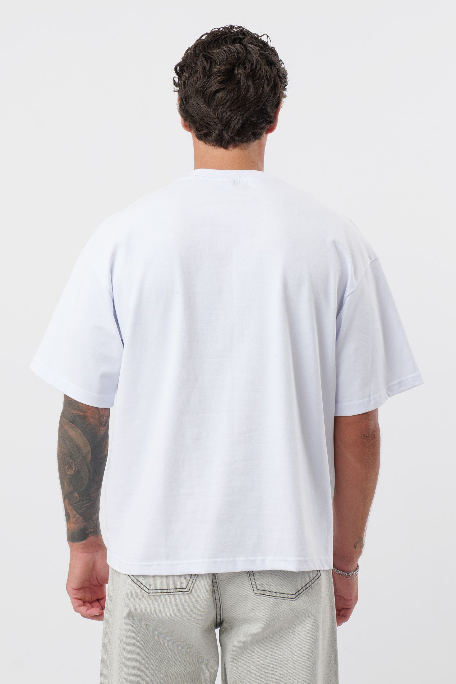 Tee "Archive" Blanca