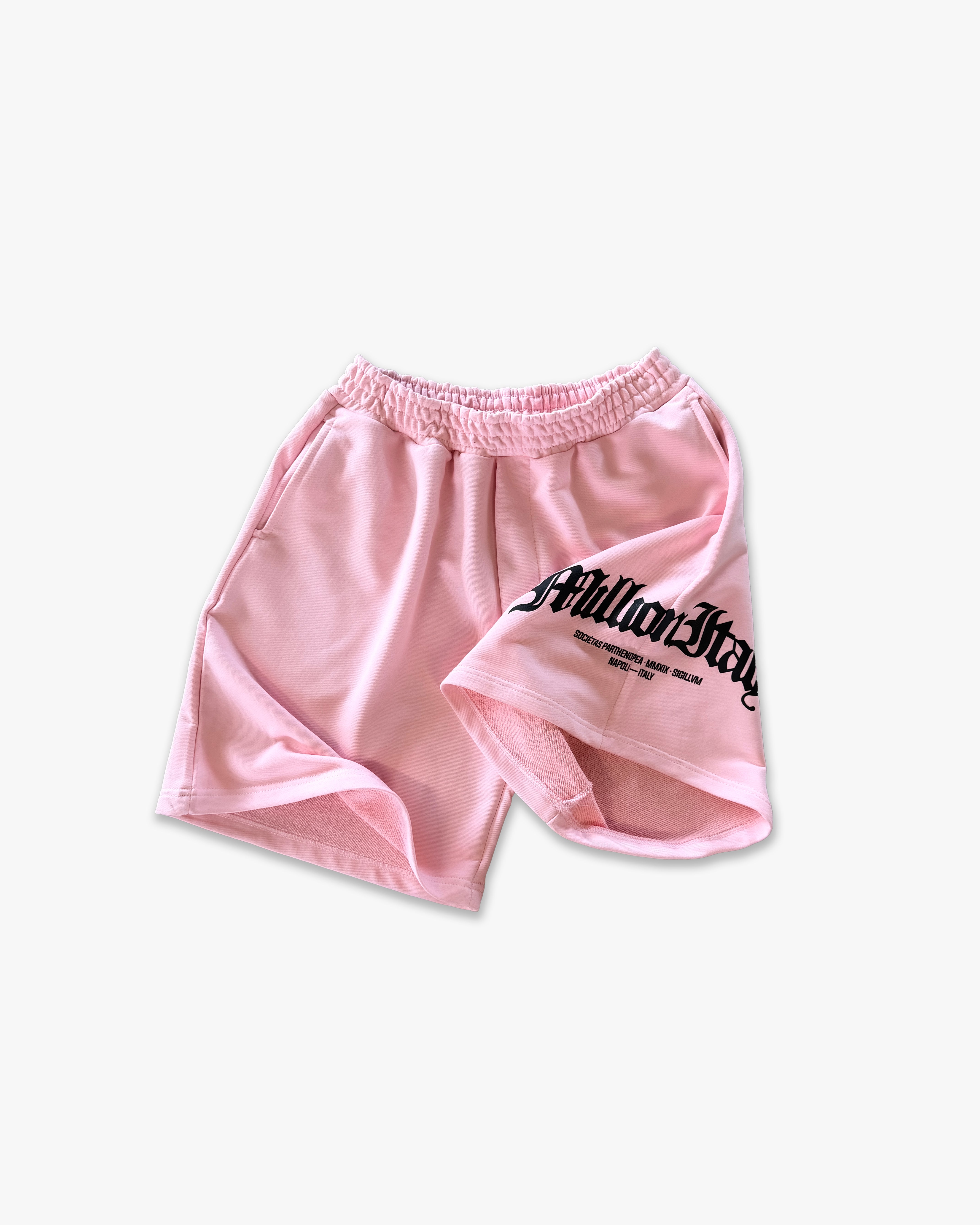 Pantalones Cortos Rosas Logo Arco