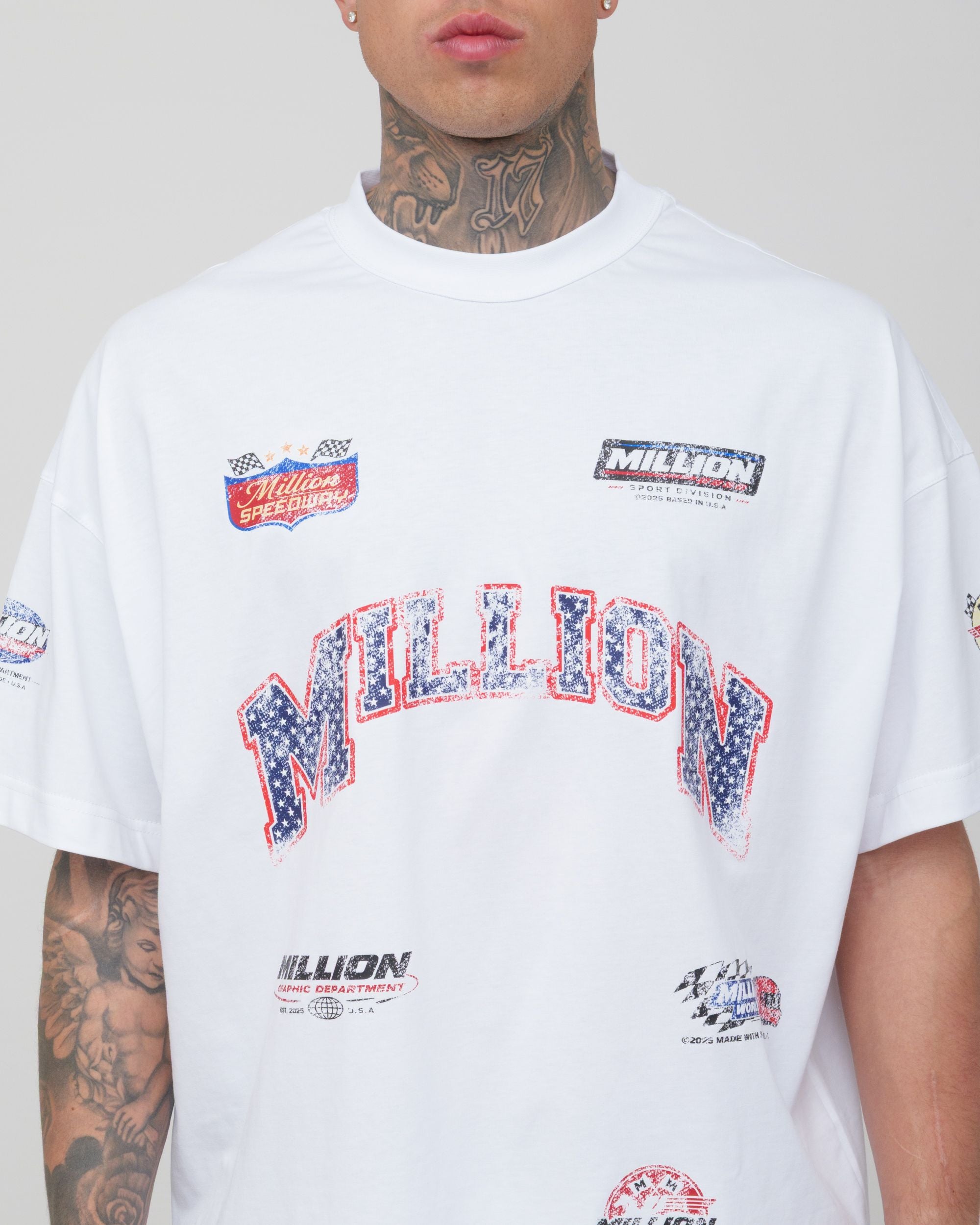 Camiseta Racing Blanca