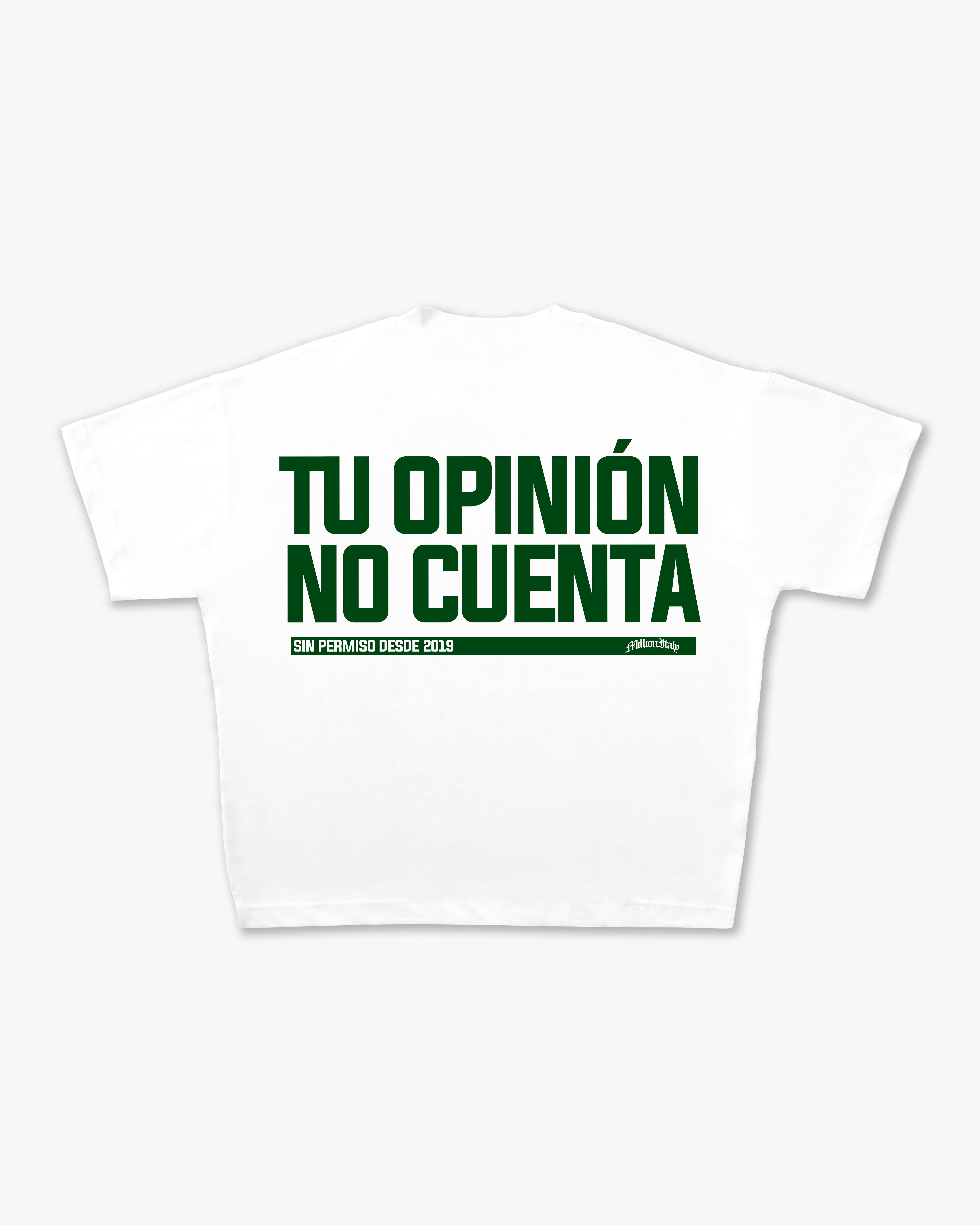 Camiseta No Cuenta Blanca