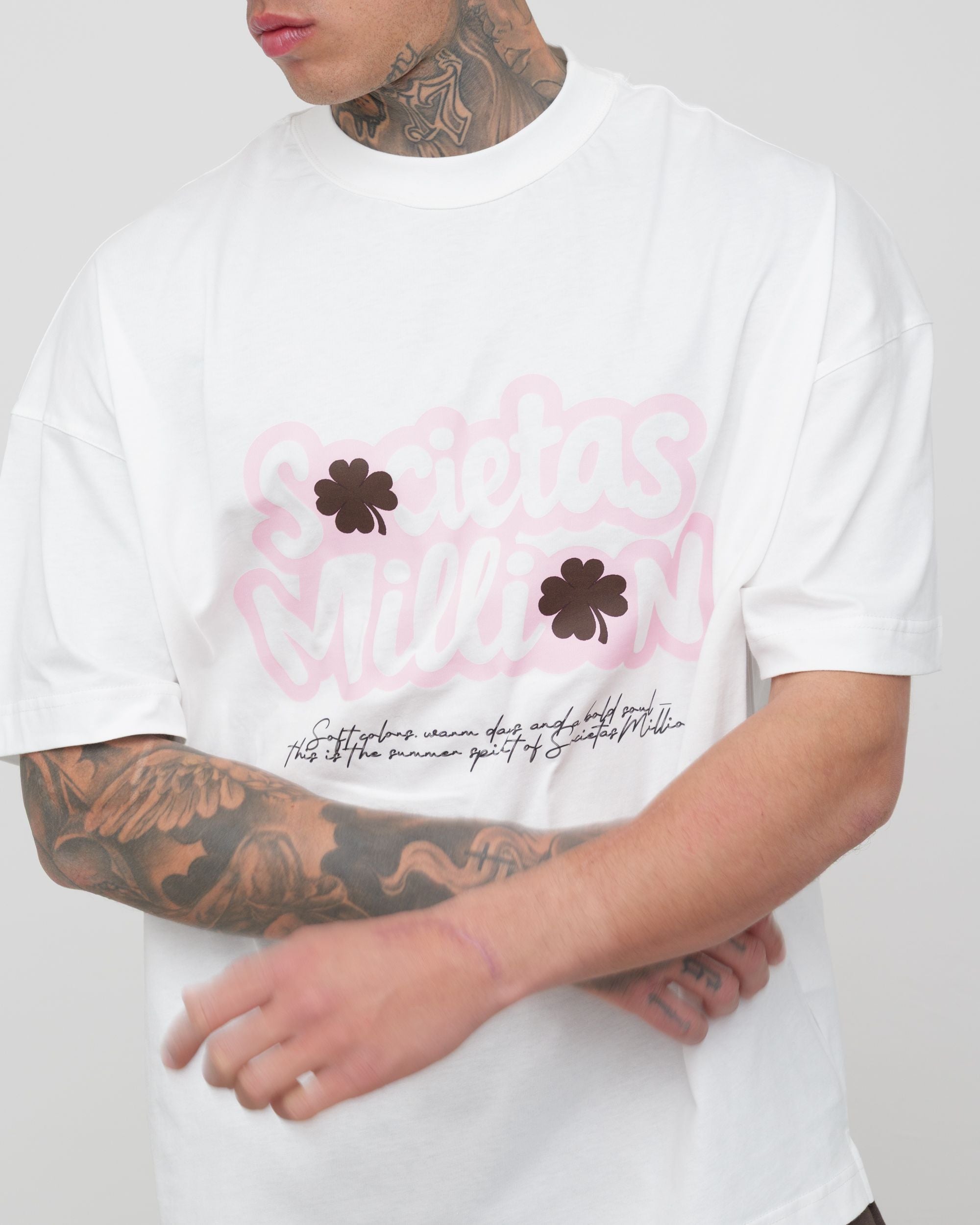 Camiseta Societas #2 Rosa
