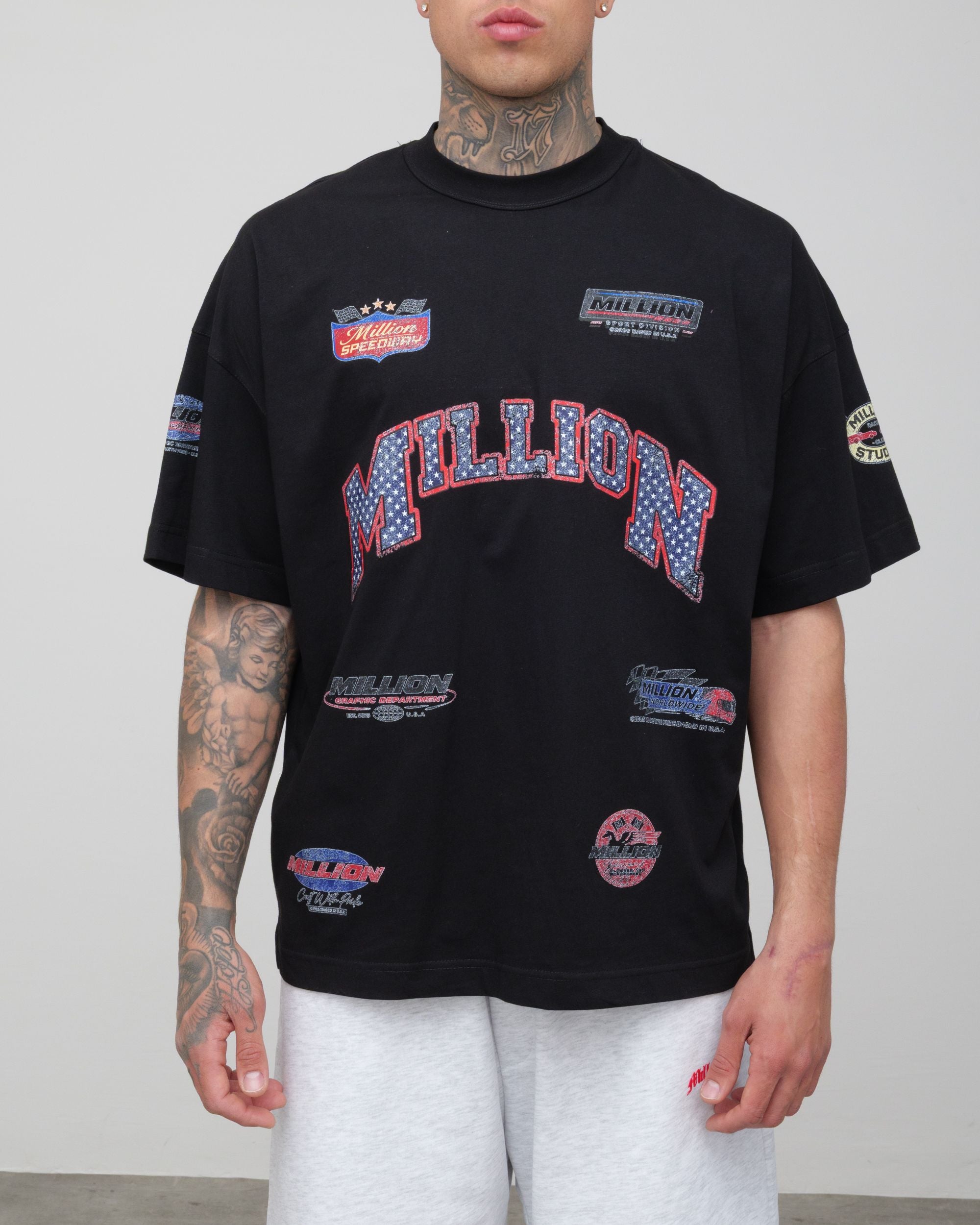 Camiseta Racing Negra