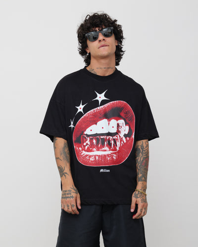 T-Shirt Lips Nera