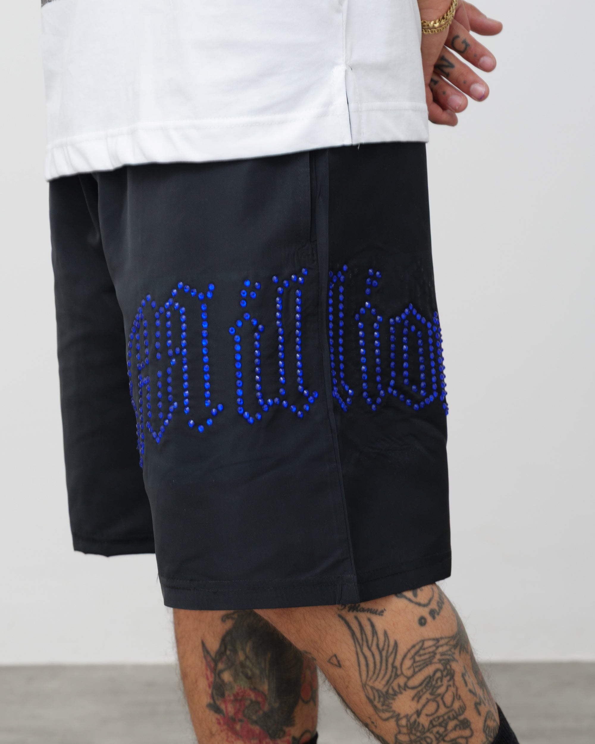 Shorts Tech Nero - Diamond Blu