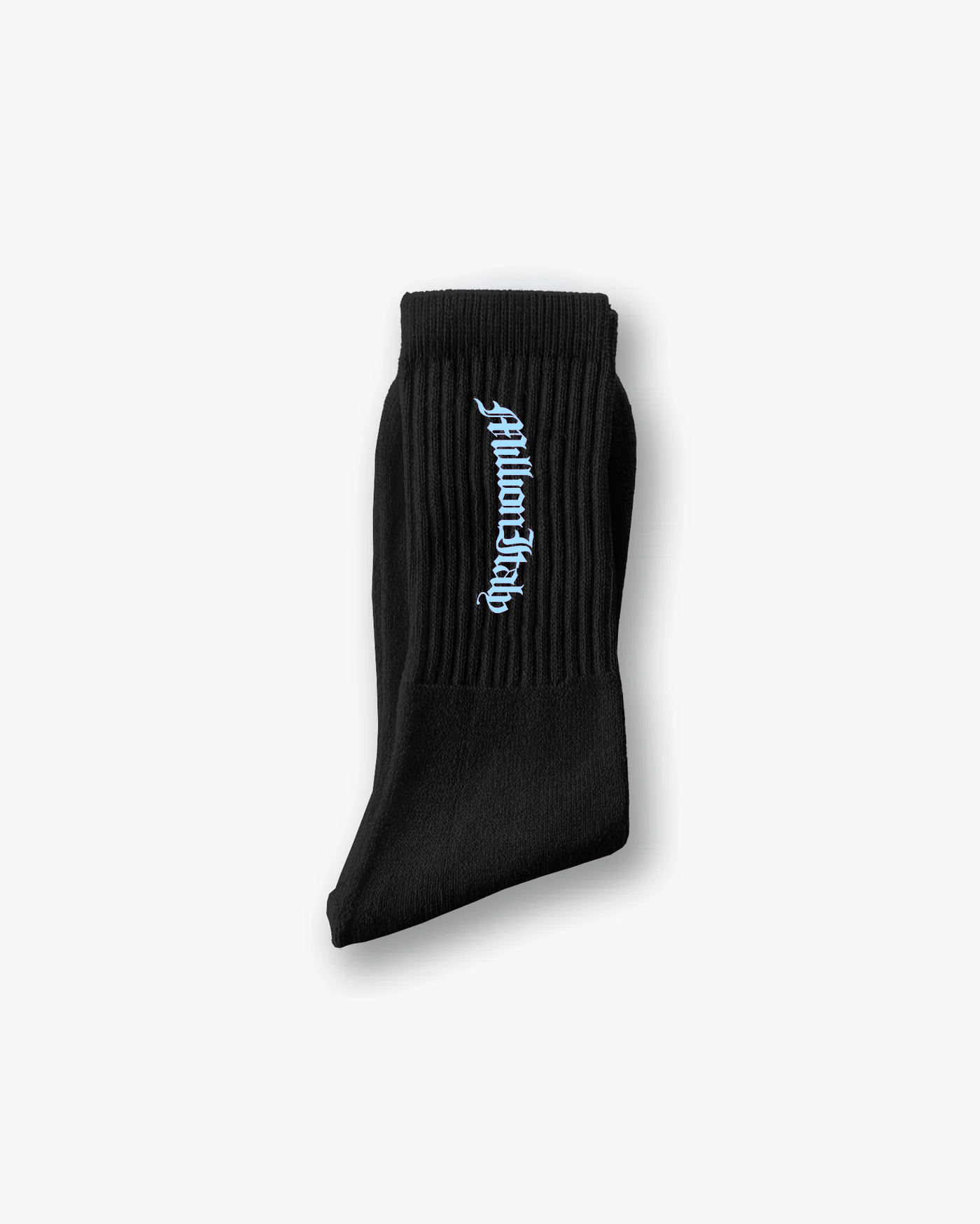 Calcetas Negras Sigillvm Azul Claro
