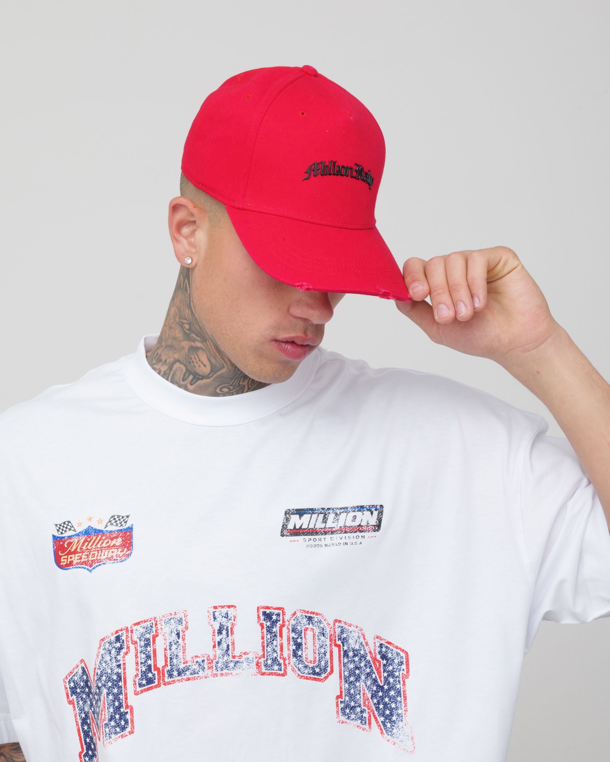 T-Shirt Racing Bianca