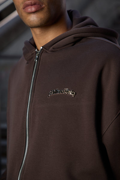 Chándal Logo Metal Marrón oscuro