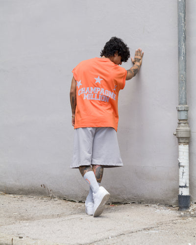 T-Shirt Champagne Million - Arancio