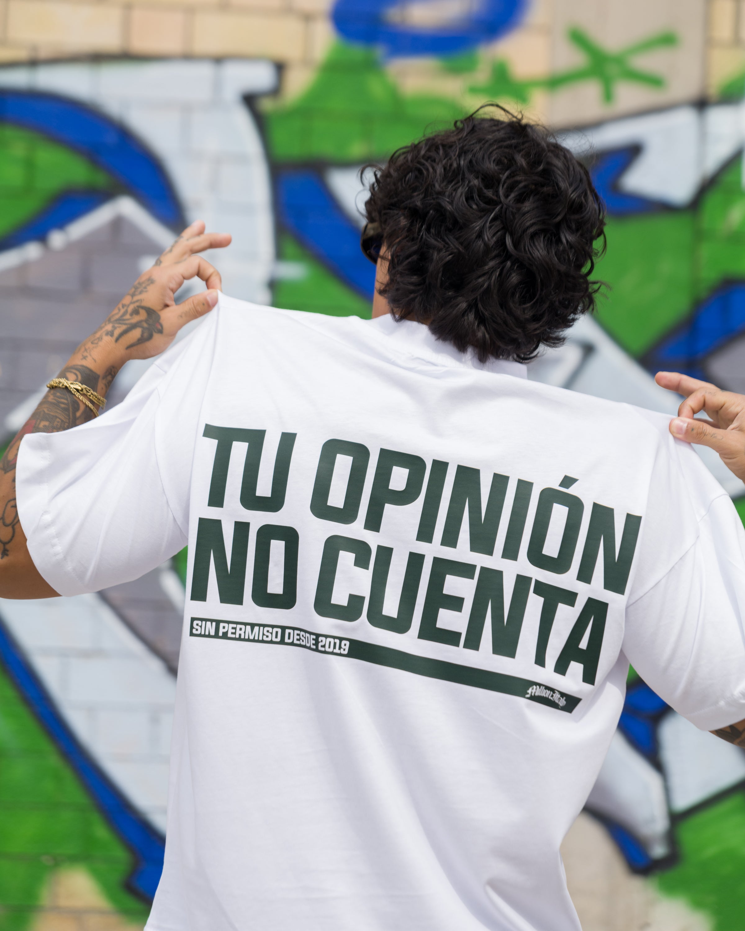 Camiseta No Cuenta Blanca