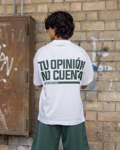 Camiseta No Cuenta Blanca