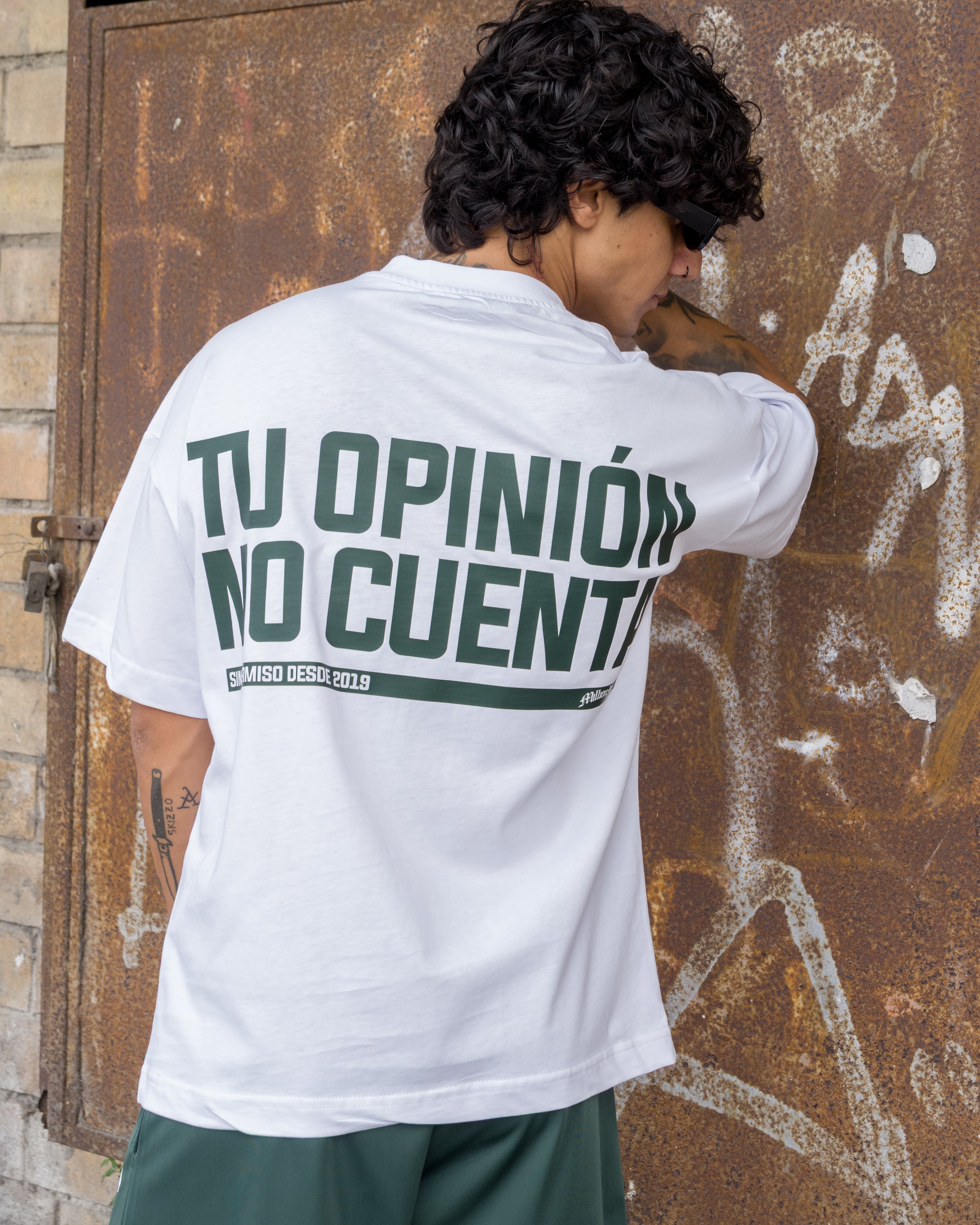 Camiseta No Cuenta Blanca