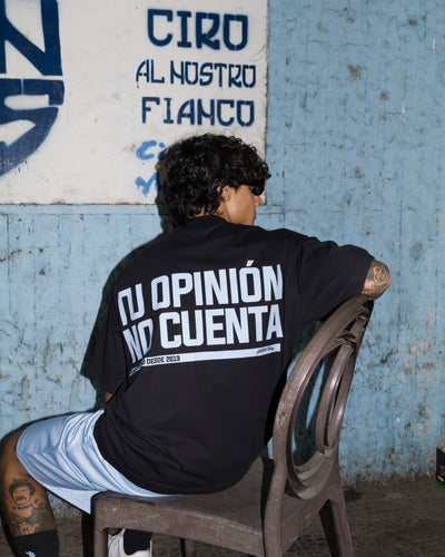 Camiseta No Cuenta Negra