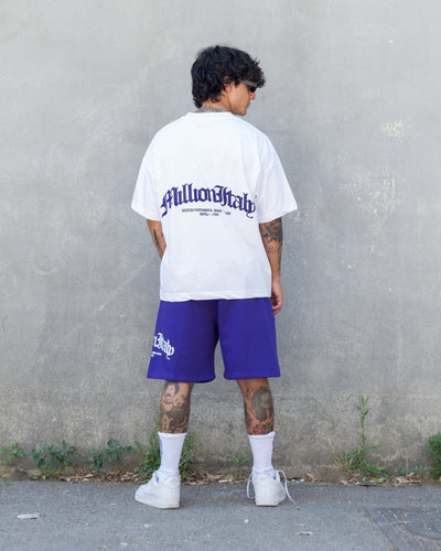Pantalones Cortos Violeta Logo Arco