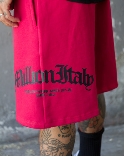 Pantalones Cortos Rojos Logo Arco