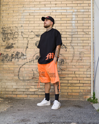 Pantalones cortos Gótico Naranja