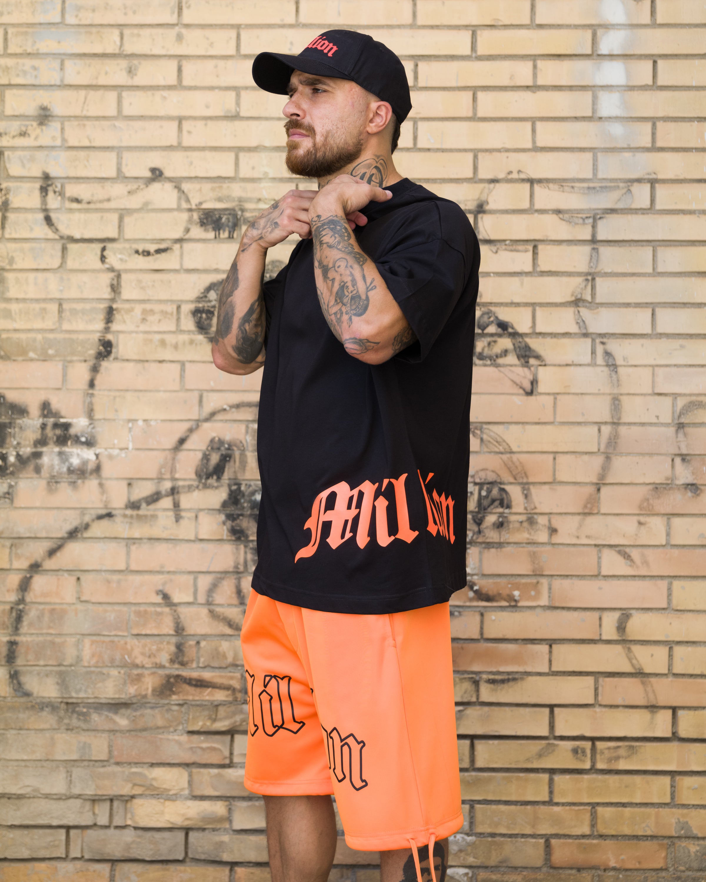 Camiseta Gótico Naranja