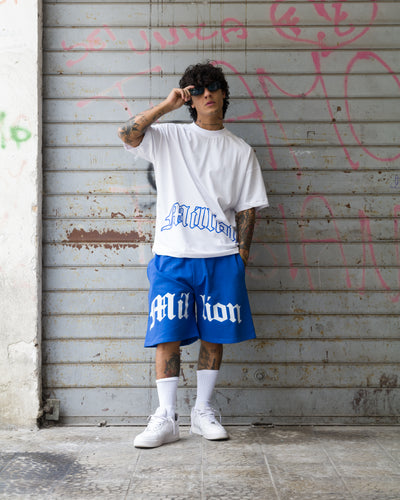 Pantalones Cortos Logo Completo Royal  