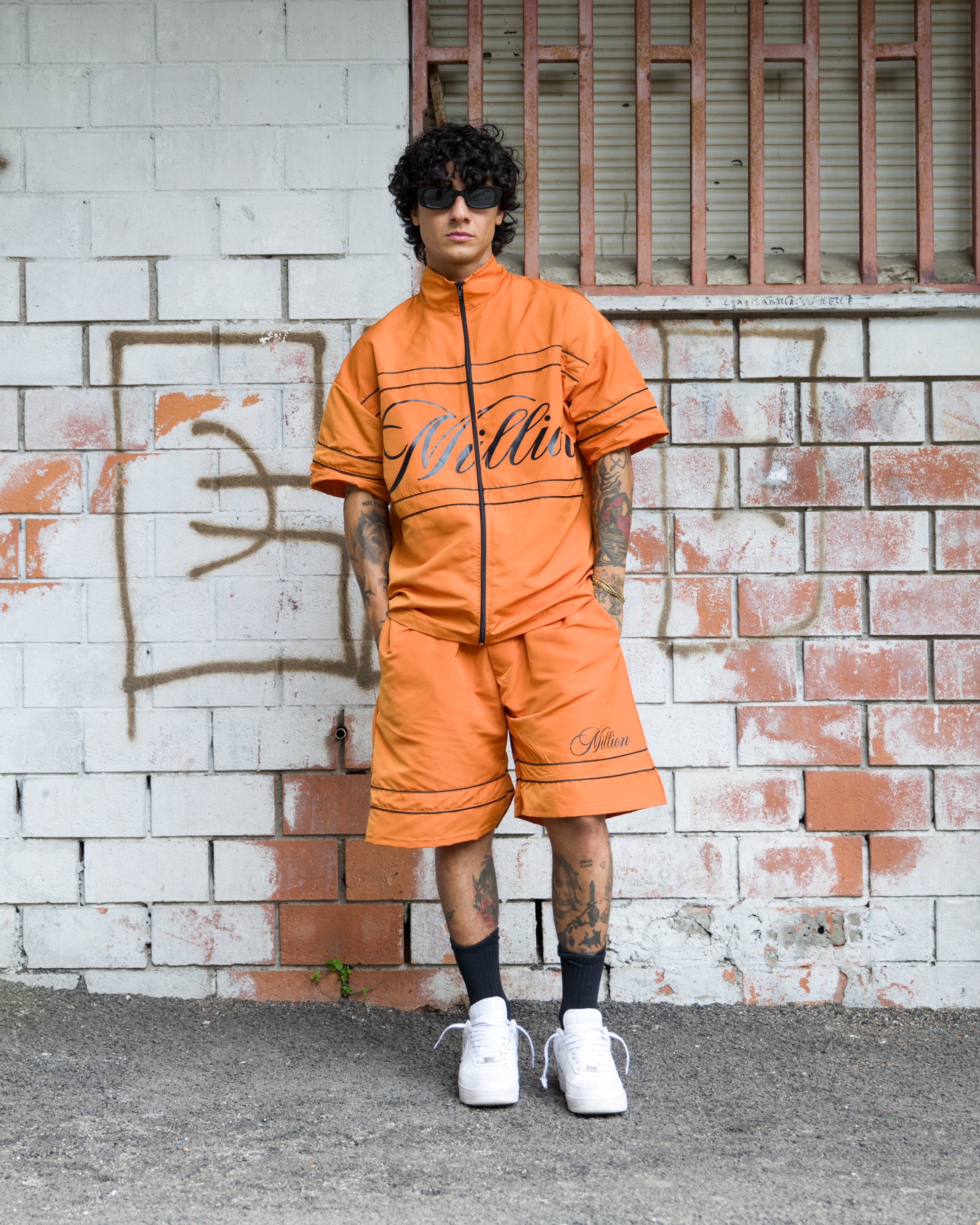 Chaqueta Scuderia Naranja