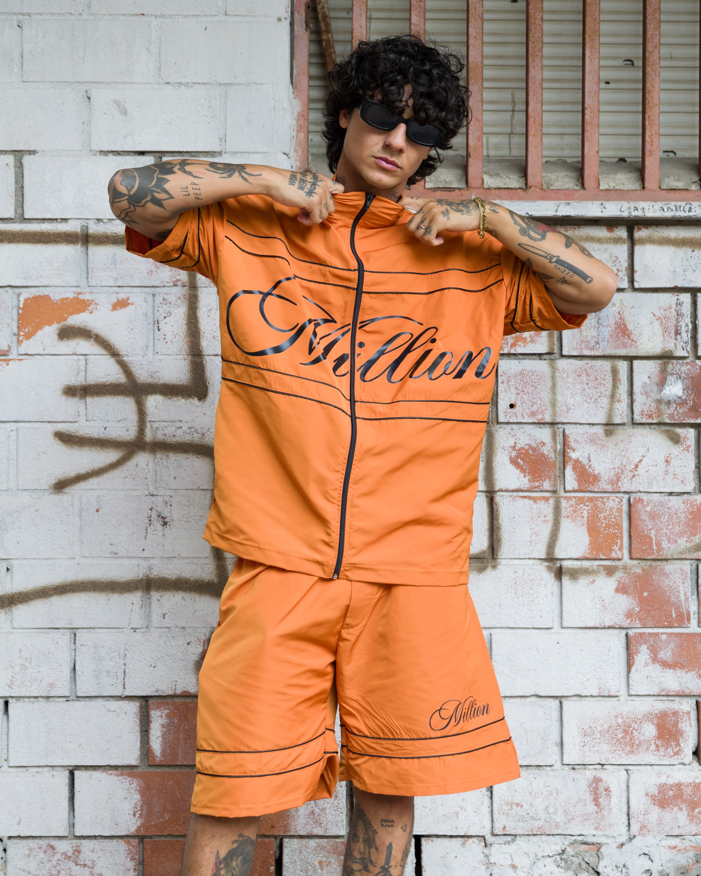 Chaqueta Scuderia Naranja