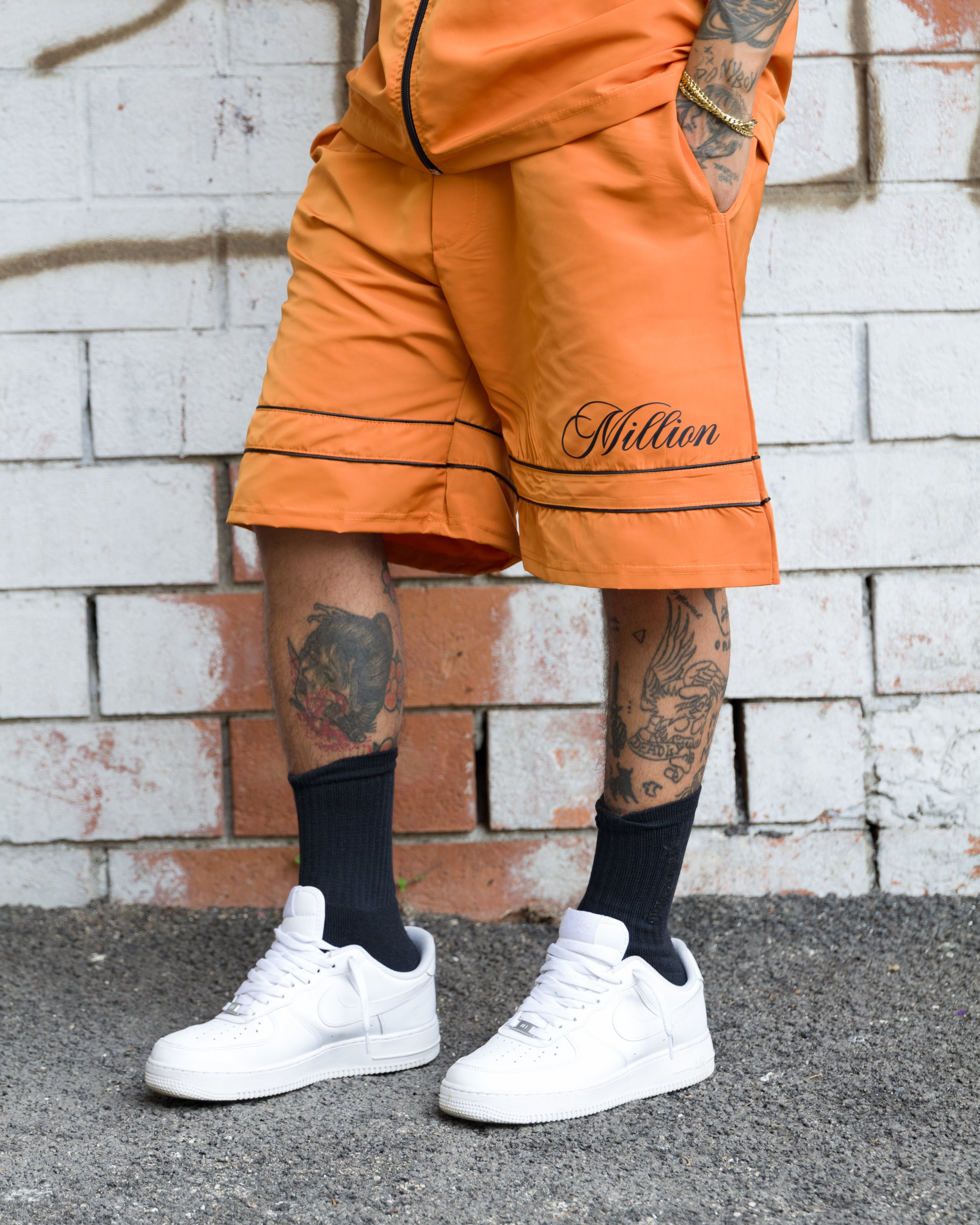 Chaqueta Scuderia Naranja