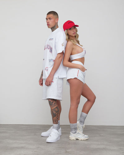 T-Shirt Racing Bianca