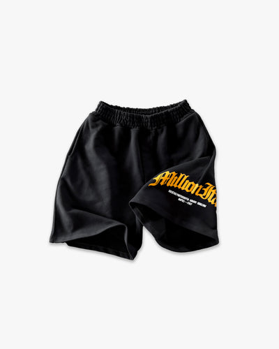 Pantalones Cortos Negros Logo Arco