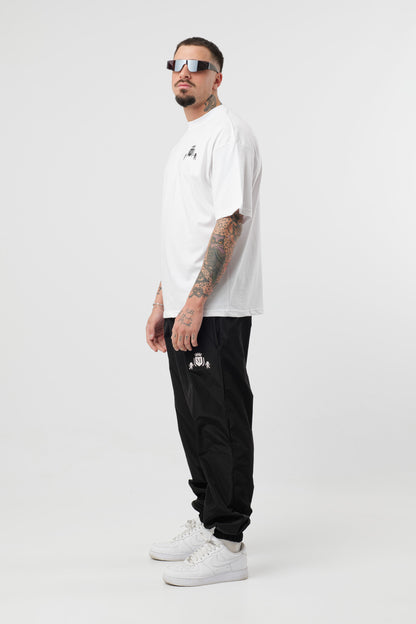 Camiseta Blanca con Logo Negro