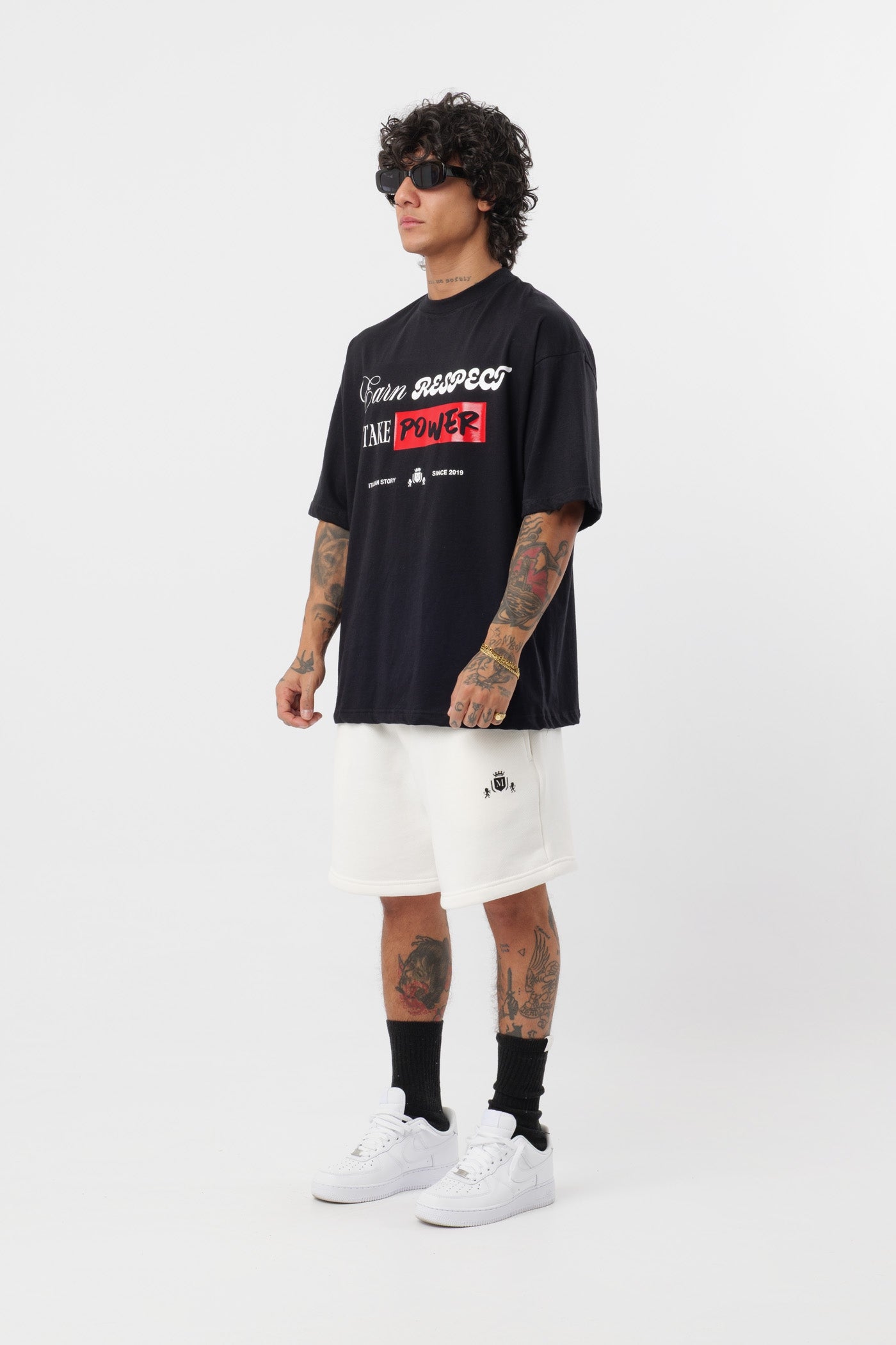 Short Drip Blanco