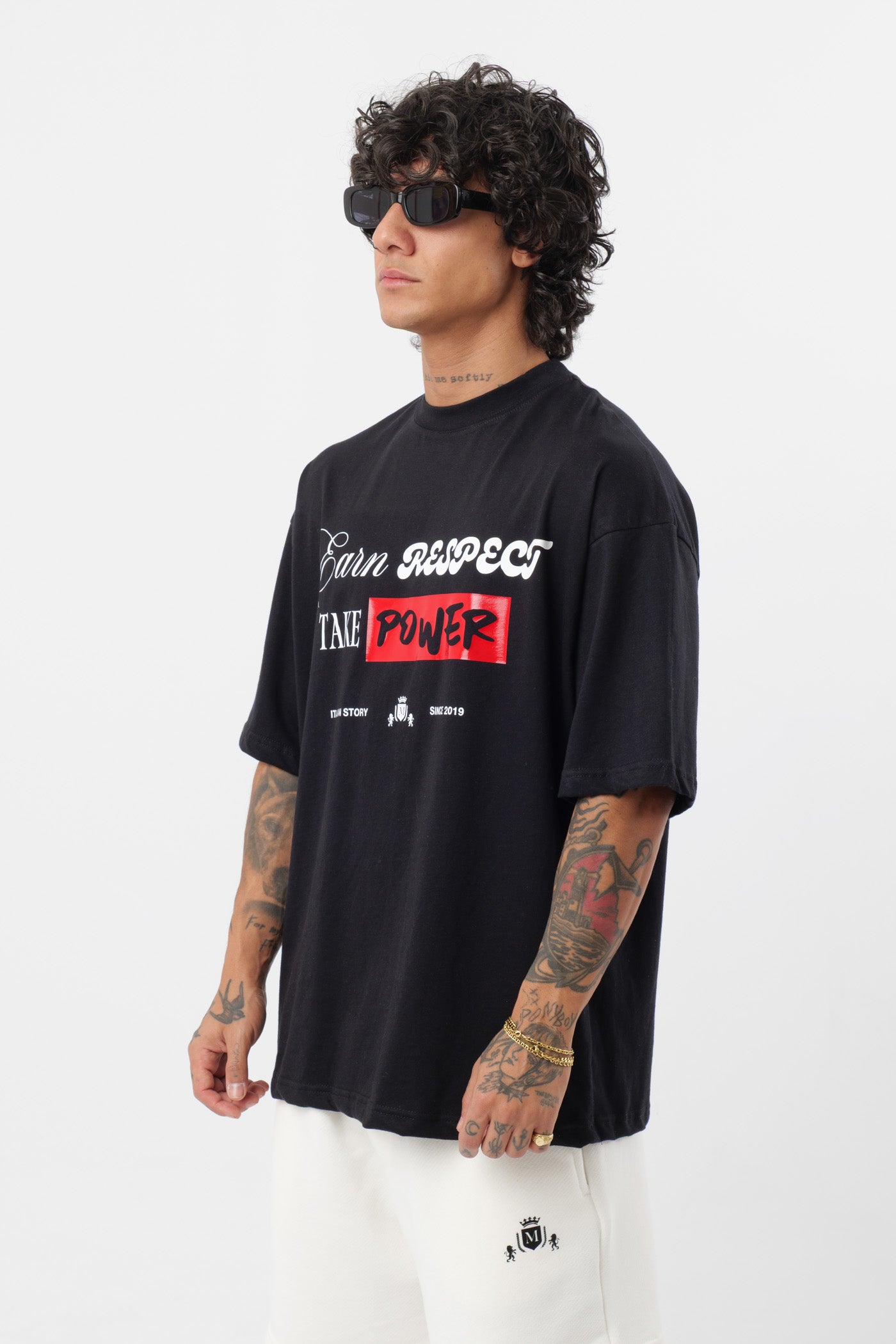 Camiseta Respect Negra