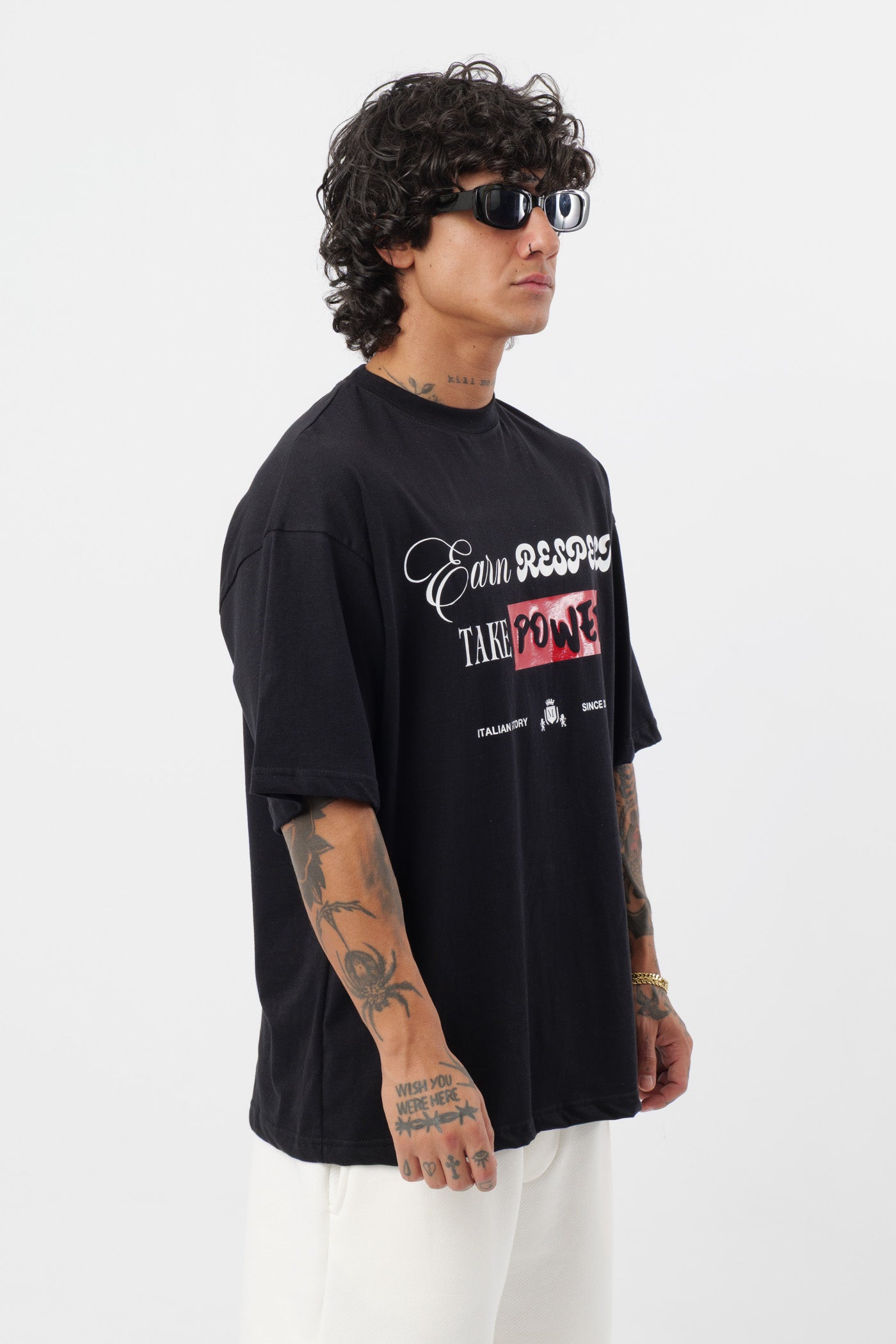 Camiseta Respect Negra