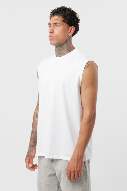 Camiseta de Tirantes Jersey Blanca