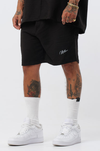 Conjunto de lino negro