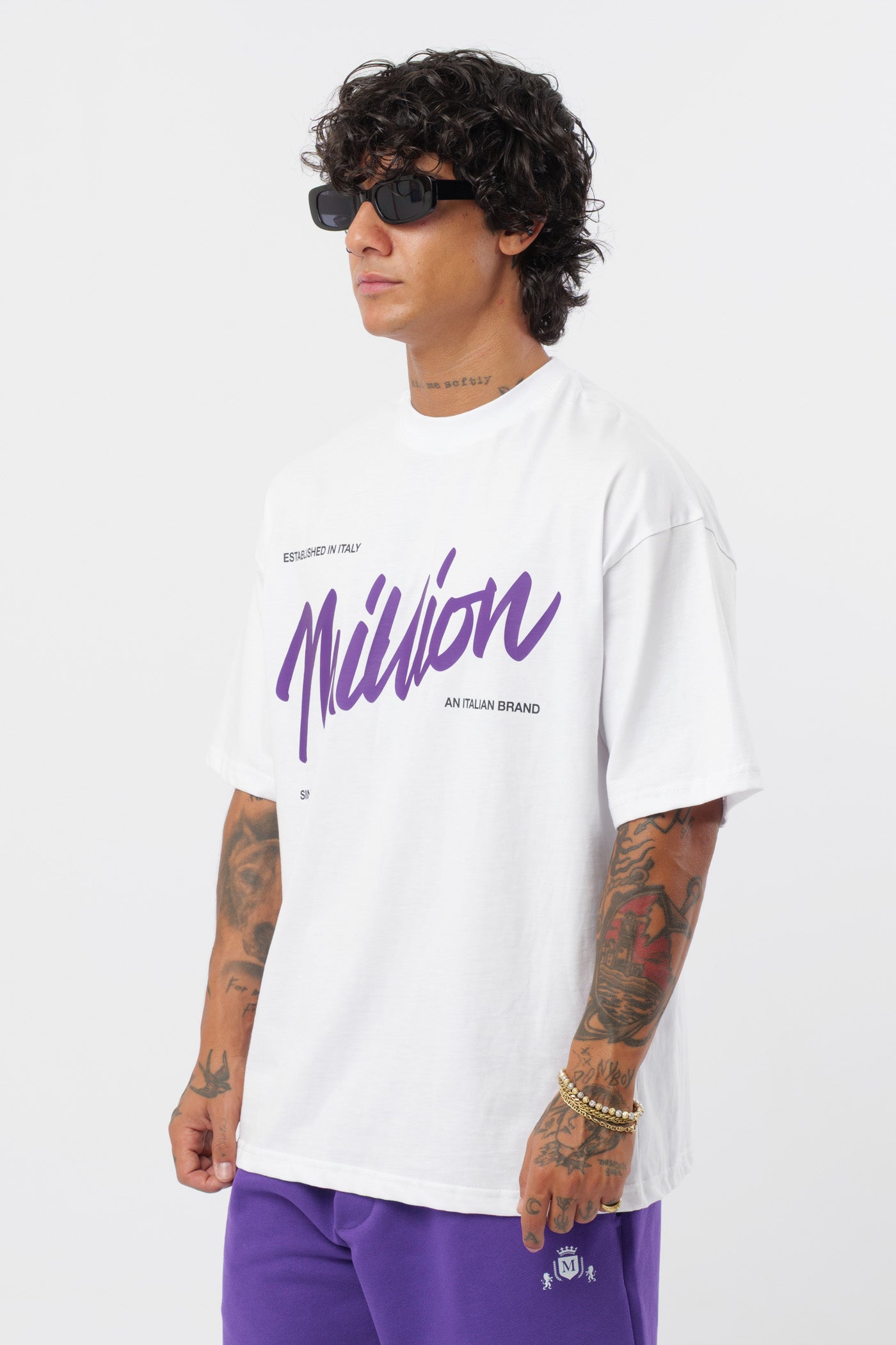 Camiseta BabyViolet Blanca
