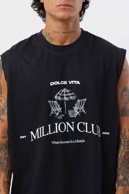 Camiseta de tirantes Dolce Vita Negra
