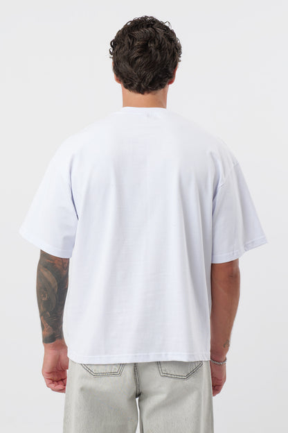 Tee "Archive" Blanca