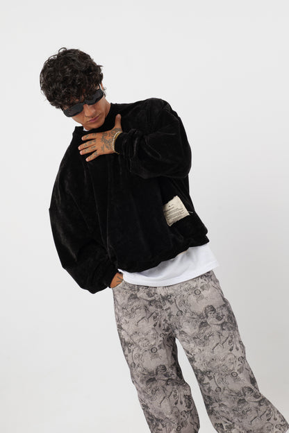 Crewneck 'Archive' Celeste