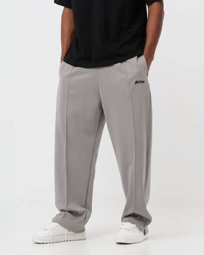 Pantalones Deportivos Logo Gris