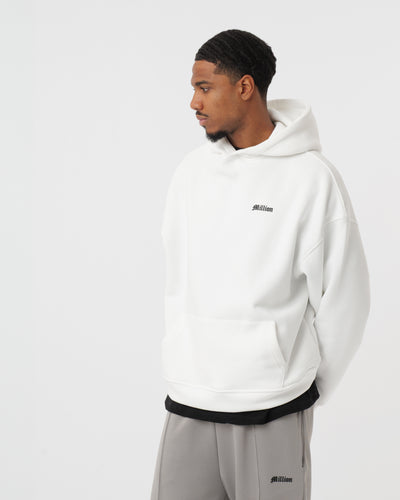 Sudadera con Capucha Logo Blanco
