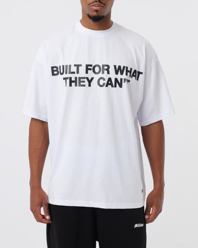 Camiseta Built Blanca