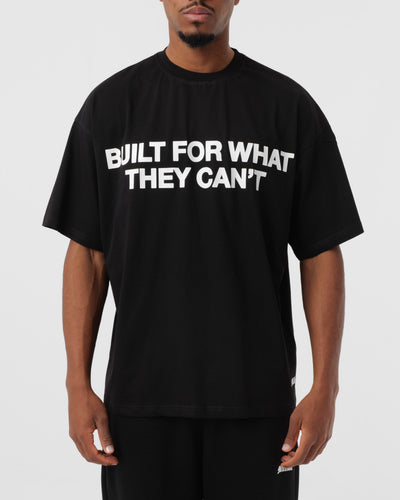Camiseta Built Negra